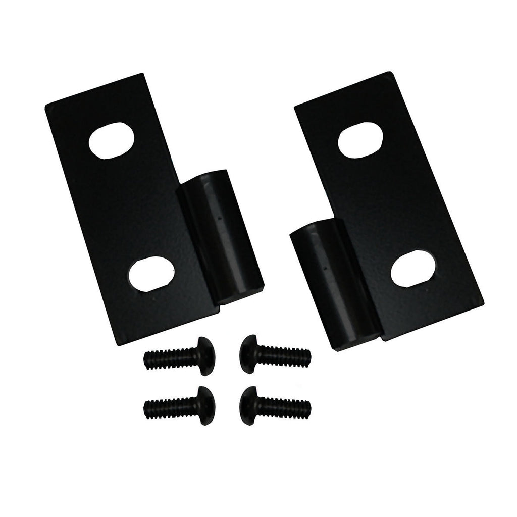 RUGGED RIDGE 11202.03 - Lower Door Hinge Bracket s  Black 76-06 Jeep CJ image