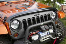 Load image into Gallery viewer, RUGGED RIDGE 11350.02 - Wraparound Bug Deflector Smoke 07-18 Jeep Wran image