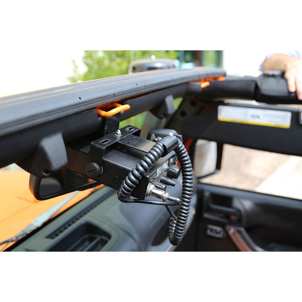 RUGGED RIDGE 11503.95 - CB Radio Mount 07-18 Je ep Wrangler JK image