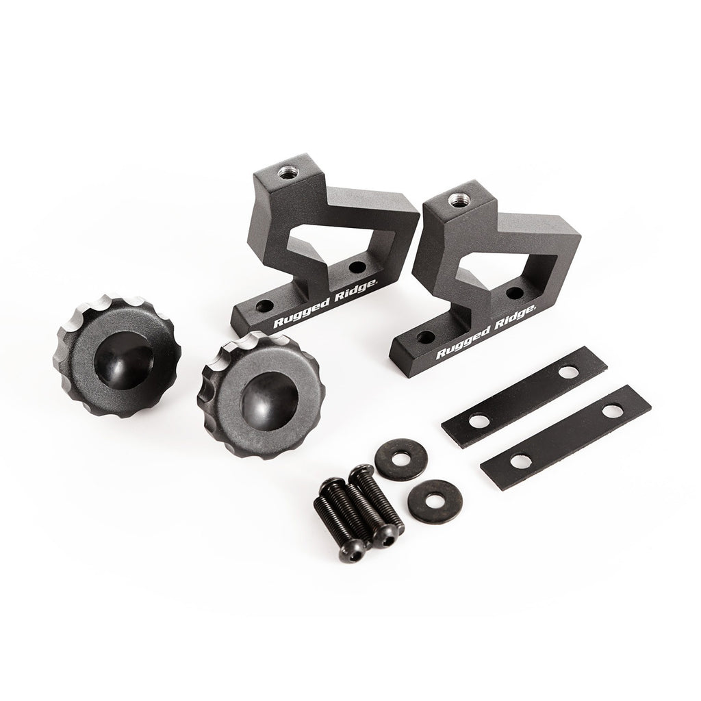 RUGGED RIDGE 11586.04 - Offroad Jack Mounting Br acket 07-18 Jeep Wrangl image