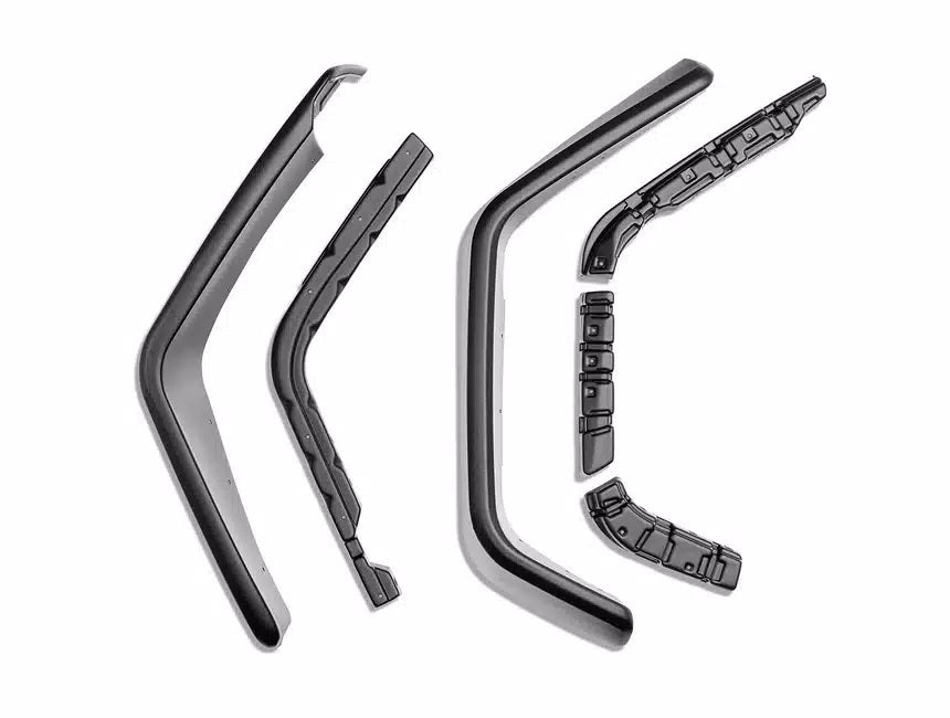 RUGGED RIDGE 11640.56 - 07-18 Jeep Wrangler JK Fender Flares 4Pcs. image