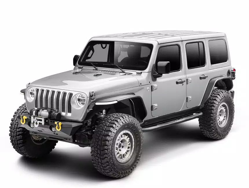 RUGGED RIDGE 11641.13 - 18-   Jeep Wrangler JL Metal Max Fender Flares image