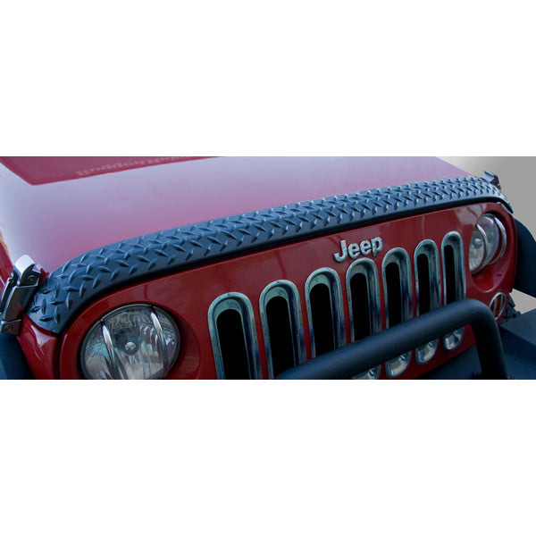 RUGGED RIDGE 11651.17 - Hood Guard  Body Armor 07-18 Jeep Wrangler JK image