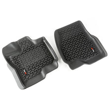 Load image into Gallery viewer, RUGGED RIDGE 82902.33 - Floor Liners Front Black 15-18 Ford F-150 image