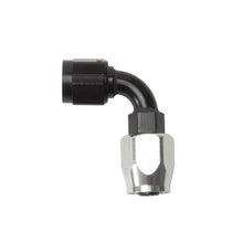 Load image into Gallery viewer, RUSSELL 610163 - #6 90 Deg Hose End Black/Silver image