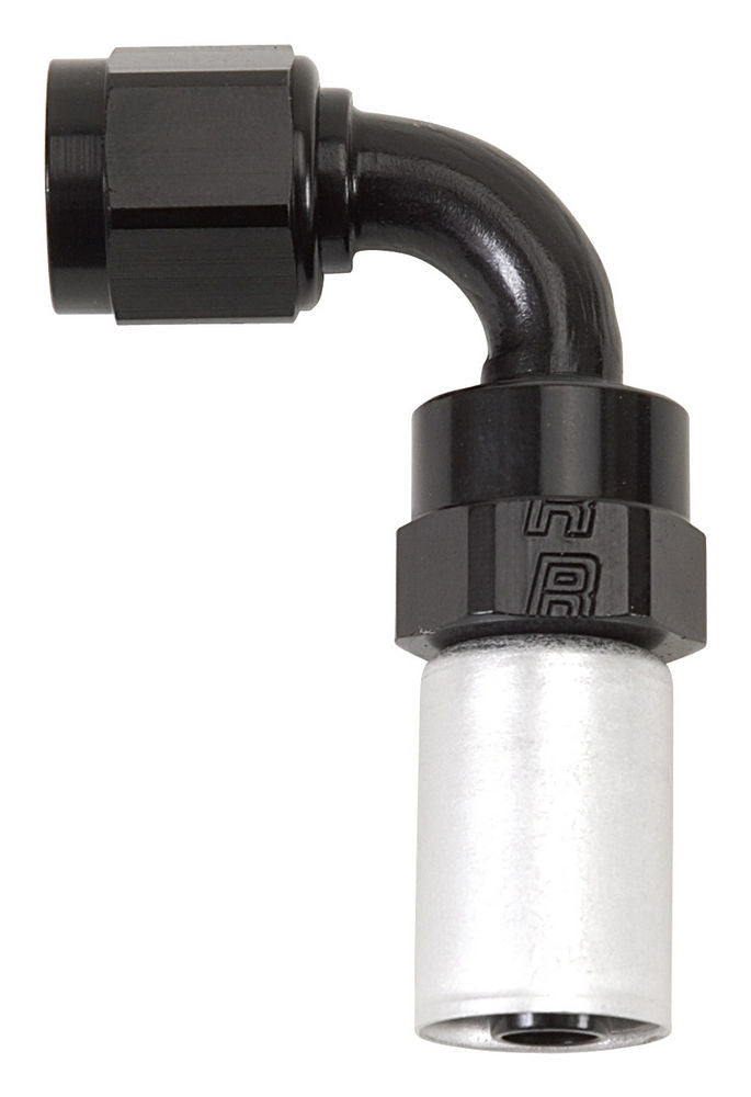 RUSSELL 610483 - #6 90 Deg Hose Fitting P/C Crimp-On image