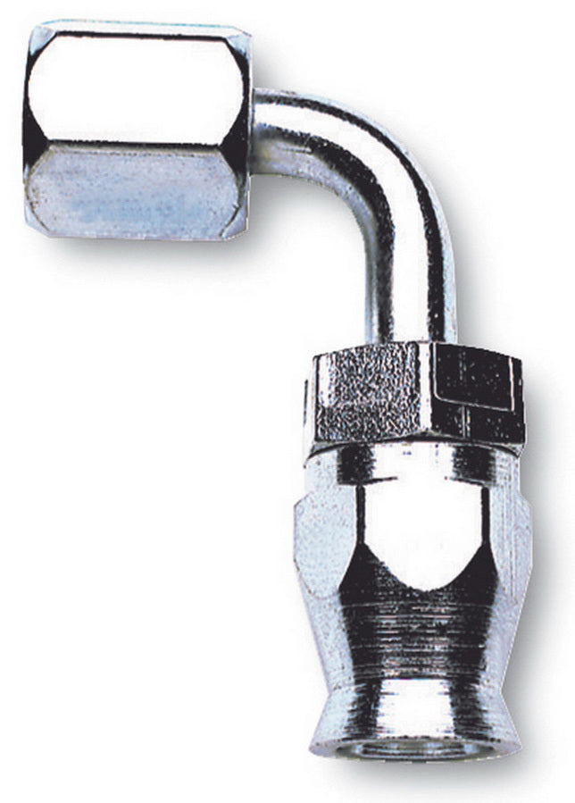 RUSSELL 620421 - Endura Hose Fitting #6 90 Deg TFE Hose End image