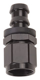 Twist-Lok Hose End #8 Str Black