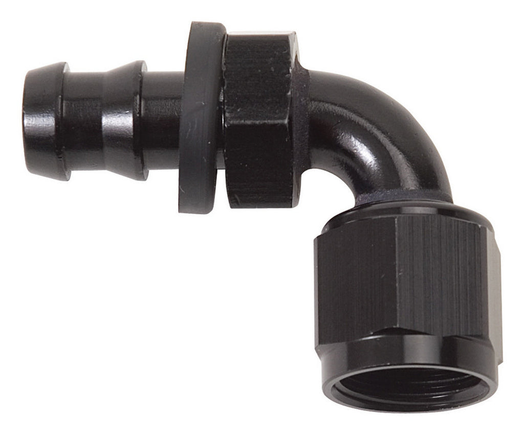 RUSSELL 624173 - Twist-Lok Hose End #8 90 Deg Black image