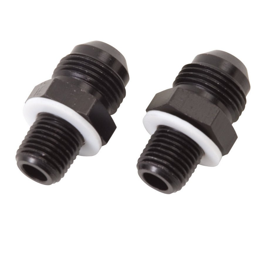 RUSSELL 640530 - 8an Trans Fittings (2pk) GM TH350/TH400/700R4 image