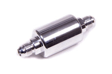 Load image into Gallery viewer, RUSSELL 650140 - #6 Aluminum Fuel Filter Polished 3in x 1-1/4in image