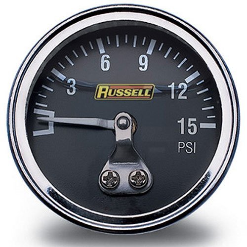 RUSSELL 650330 - 0-15 PSI Fuel Pressure Gauge image