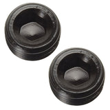 1/8 NPT Pipe Plug Allen Socket Black