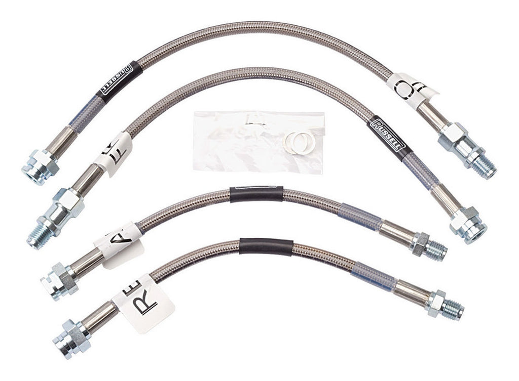 RUSSELL 692000 - S/S Brake Line Kit 63-82 Corvette image