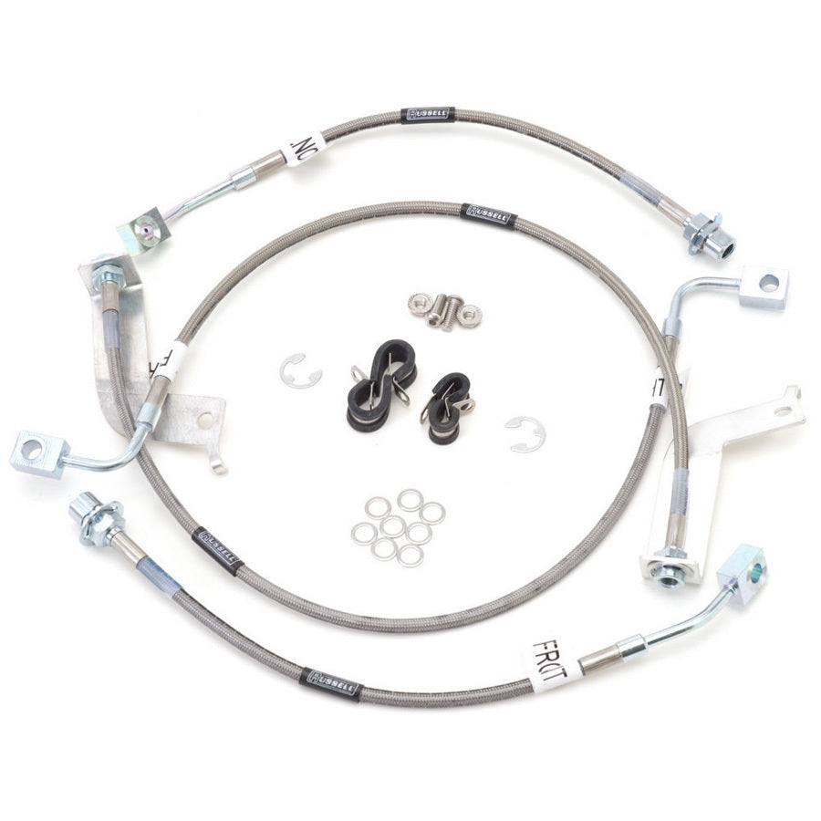 RUSSELL 693270 - S/S Brake Line Kit 99-04 Cobra image