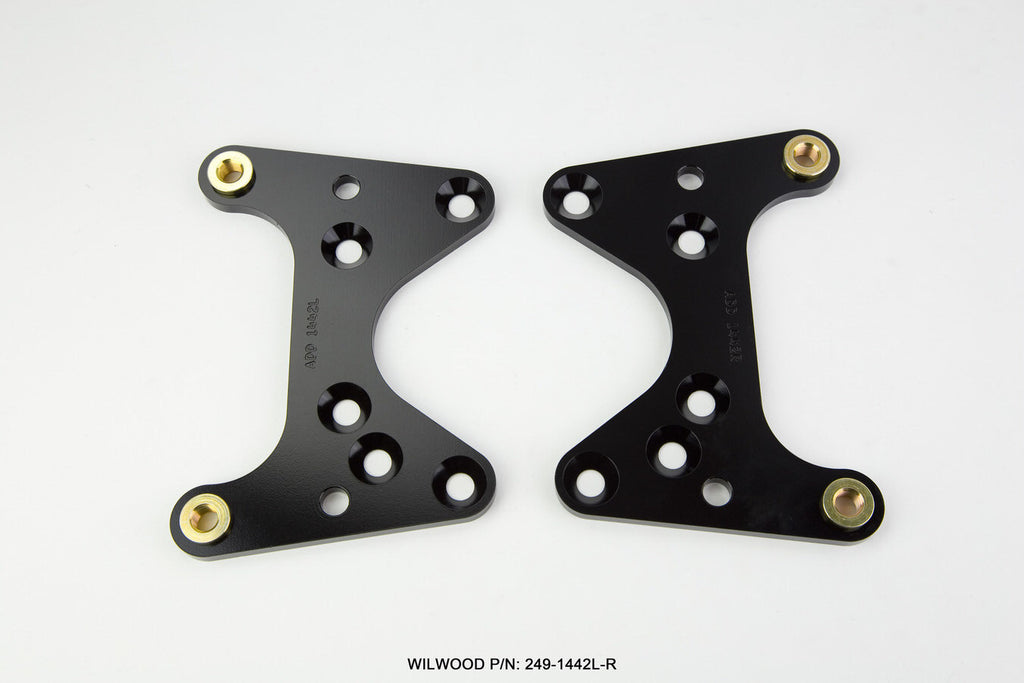 WILWOOD 249-1442L/R - Brake Bracket Front 71- 80 Pinto 10.75in Rotor image