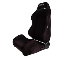 Load image into Gallery viewer, NRG INNOVATION RSC-220L/R - Seat Type-R  Reclinable Black Suede w/Red Stich image