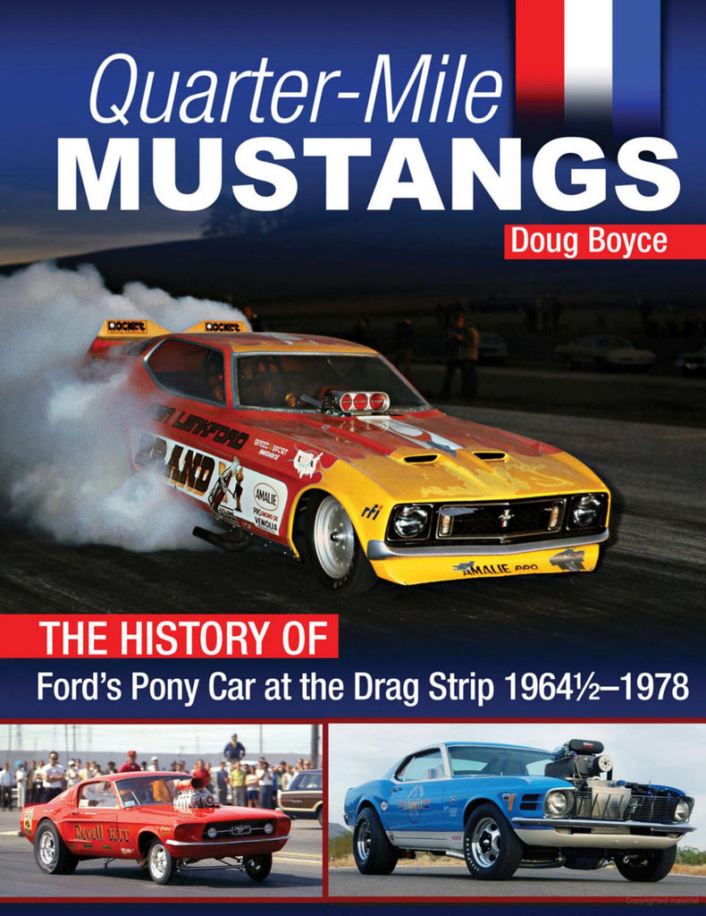 S-A BOOKS CT680 - Quarter Mile Mustangs History Of The Pony Car image