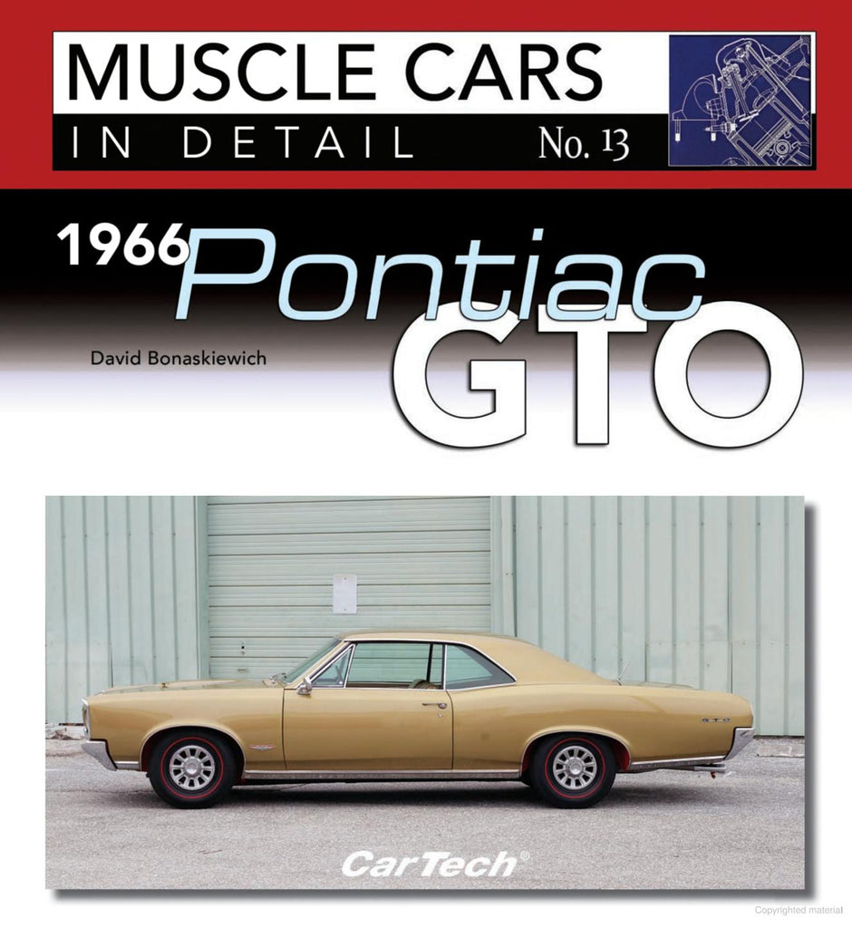 S-A BOOKS CT681 - Muscle Cars In Detail 1966 Pontiac GTO image