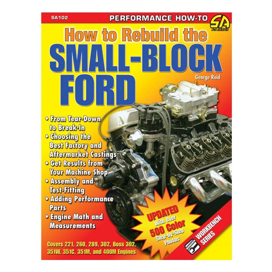 S-A BOOKS SA102 - How To Rebuild The Small Block Ford image