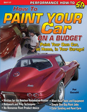 Load image into Gallery viewer, S-A BOOKS SA117 - How To Paint Your Car On A Budget image