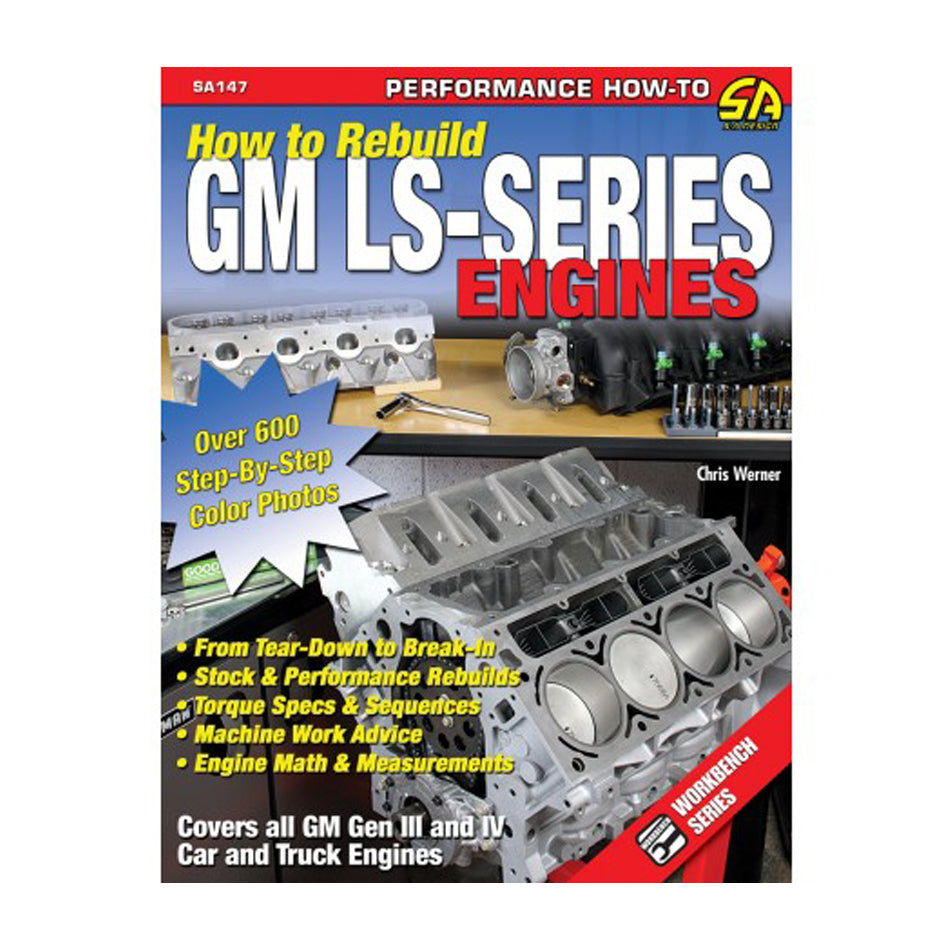 S-A BOOKS SA147 - How To Rebuild GM LS Series Engines image