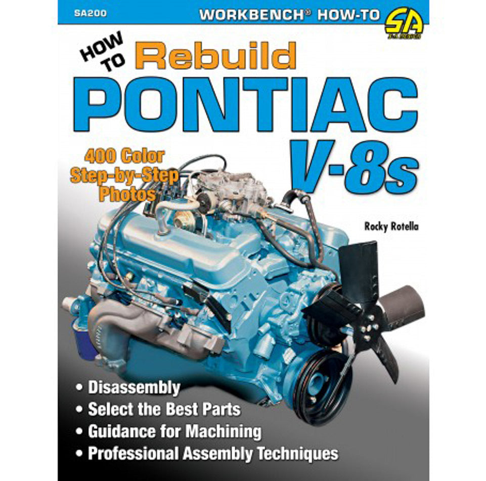 S-A BOOKS SA200 - How To Rebuild Pontiac V8 Engines image