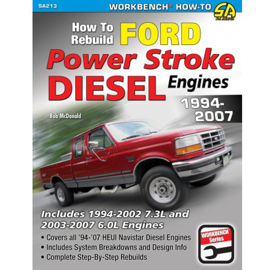 S-A BOOKS SA213 - How to Rebuild Ford Diesel Engines 1994-2007 image