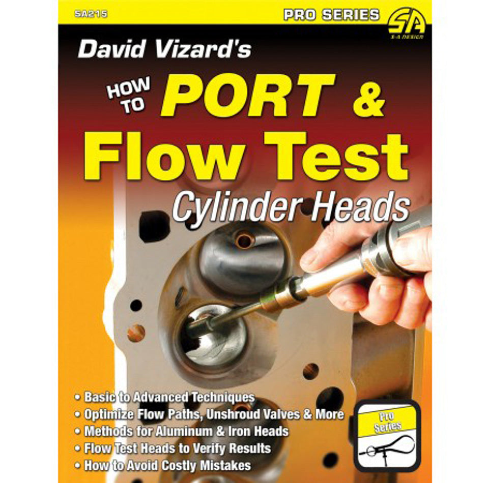 S-A BOOKS SA215 - David Vizards How to Por t Cylinder Heads image