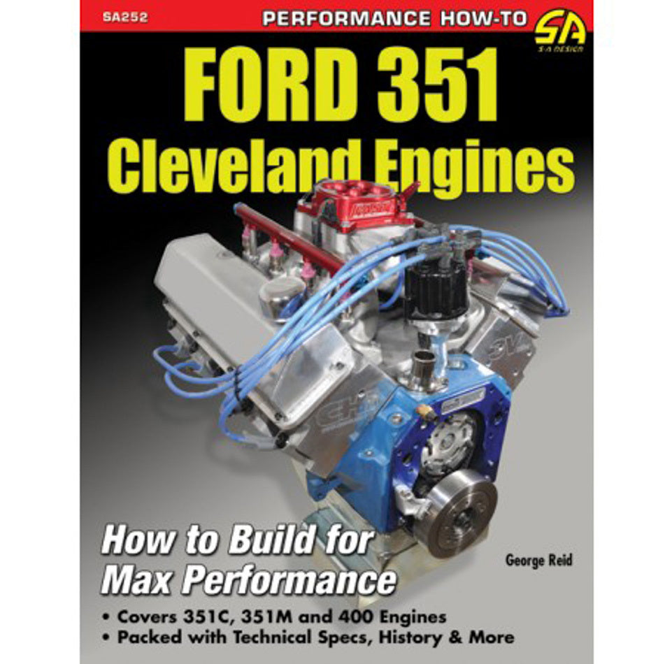 S-A BOOKS SA252 - Ford 351 Cleveland Motor Build for Performance image