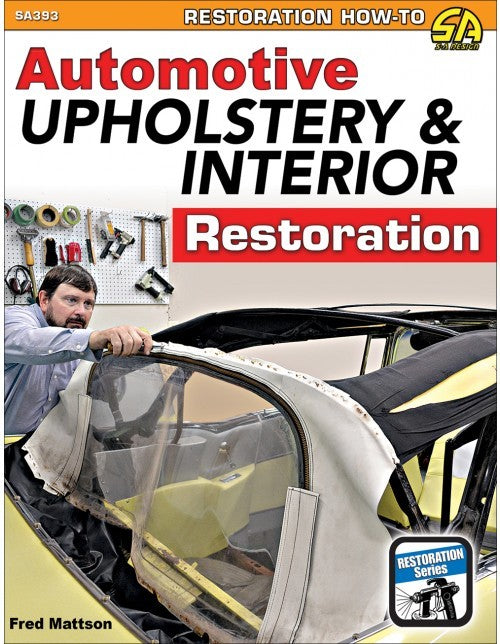 S-A BOOKS SA393 - Automotive Upholstery an d Interior Restoration image