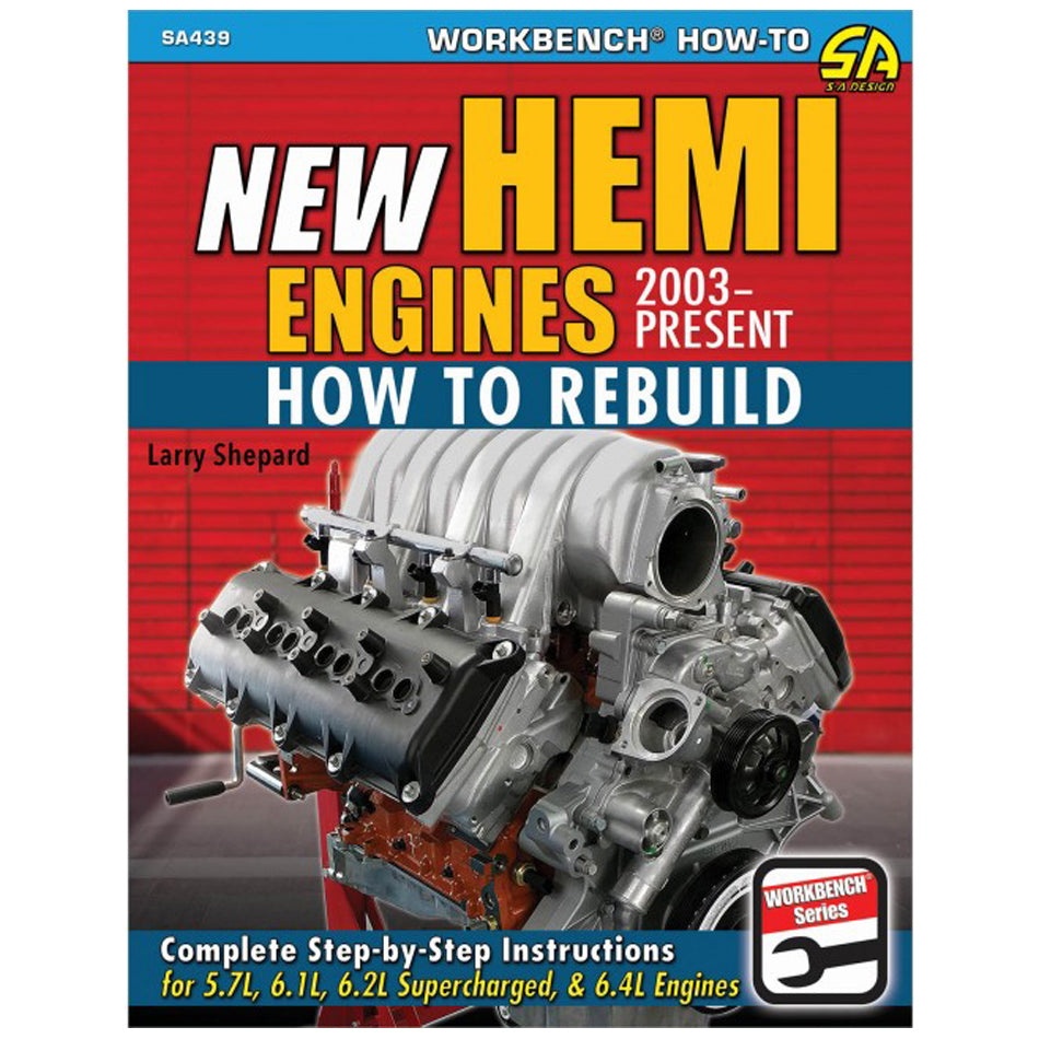 S-A BOOKS SA439 - How To Rebuild 03- Hemi Engines image