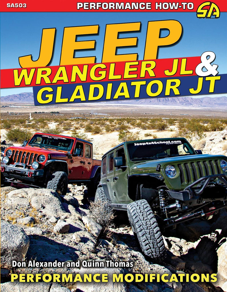 S-A BOOKS SA503 - Jeep Wrangler JL and JT Performance Modification image