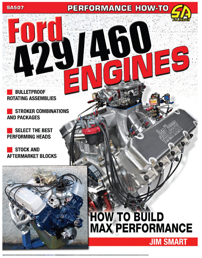 S-A BOOKS SA507 - How To Build Max Perform ance Ford 429/460 Engine image