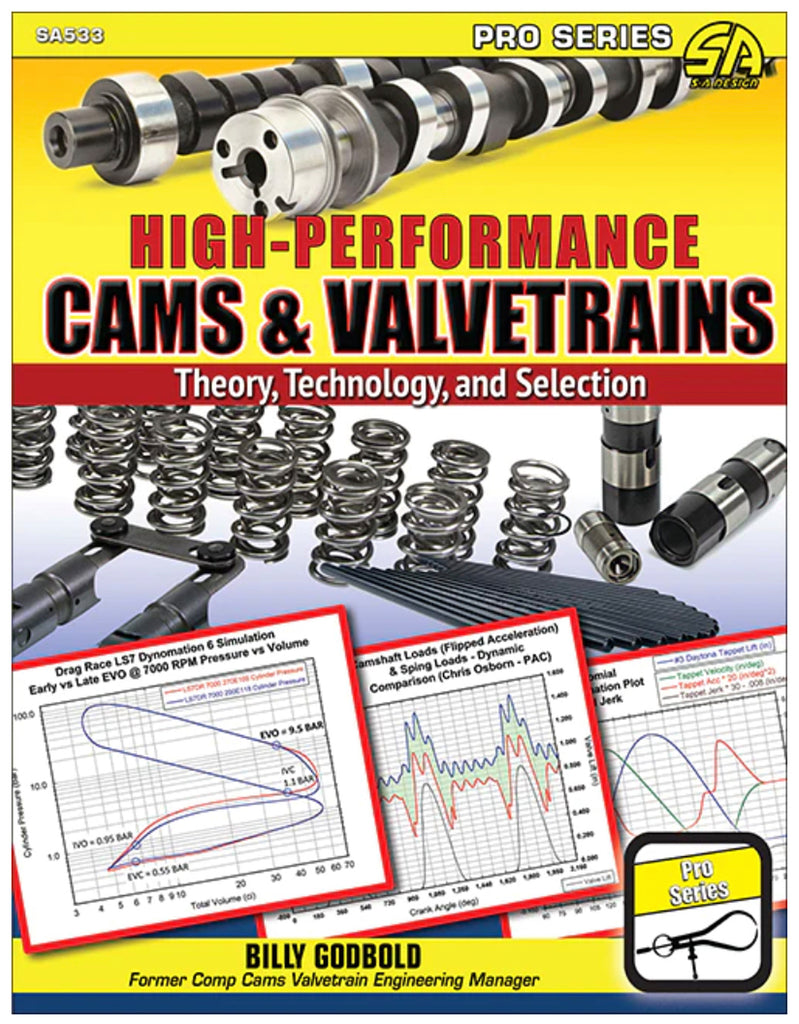 S-A BOOKS SA533 - High Performance Cams and Valvetrain image