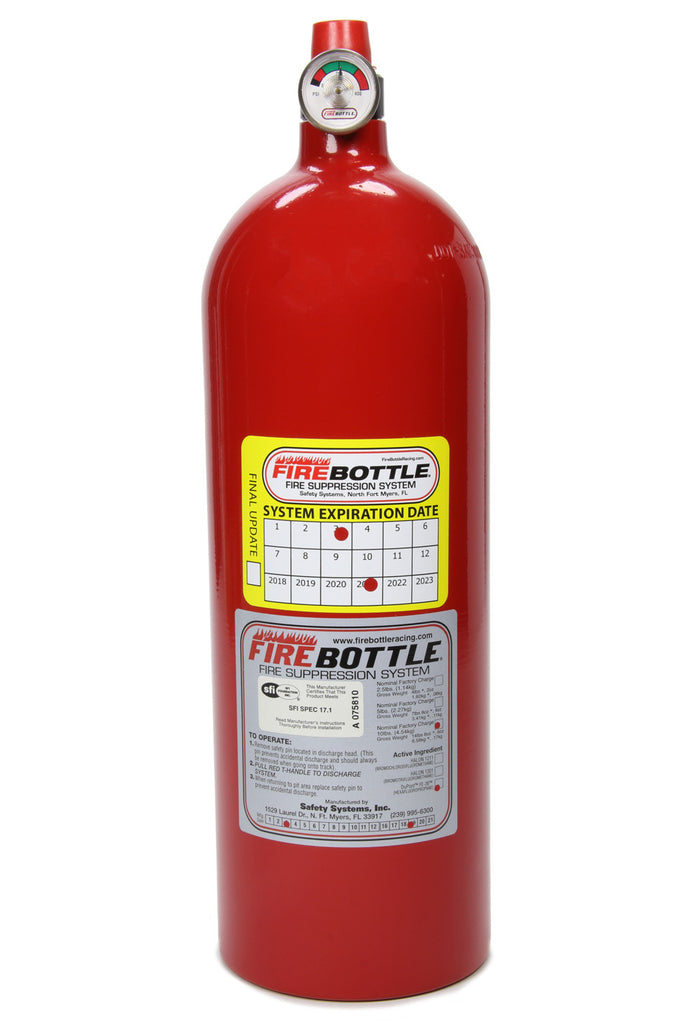 SAFETY SYSTEMS PRC-1000S - Spare Bottle 10lbs SFI 17.1 image