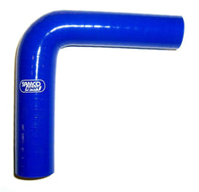 Load image into Gallery viewer, SAMCO SPORT RE9038-25BLUE - 1-1/2in to 1in 90 Deg Reducer Elbow Blue image