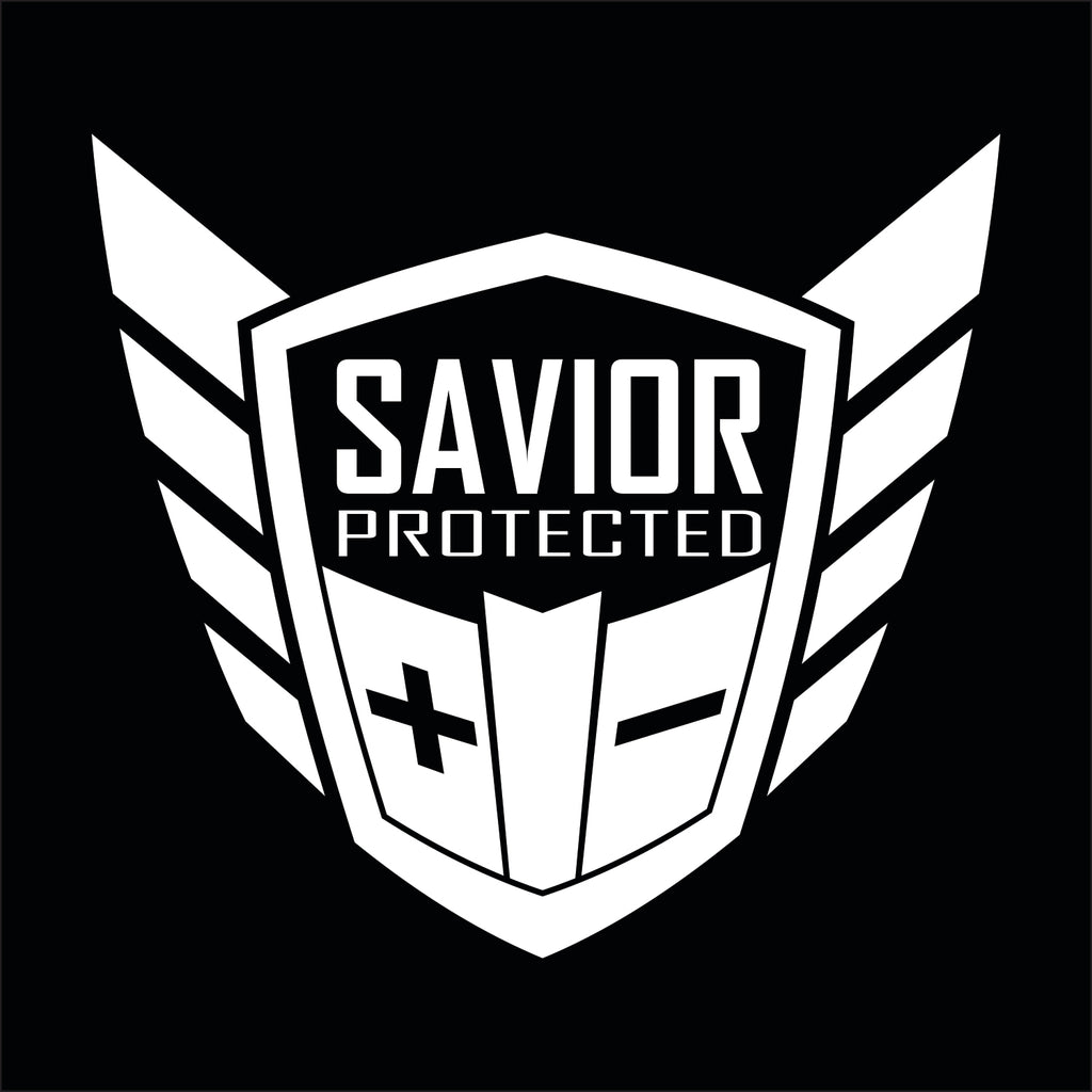 Savior Products SAVIOR-DECAL-W - Savior Window Decal Each White image