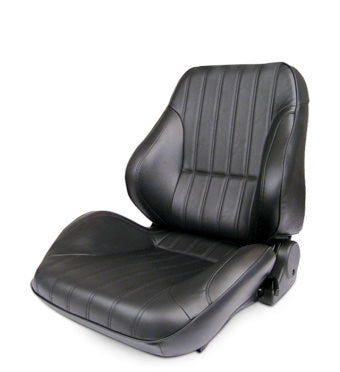 SCAT ENTERPRISES 80-1050-51L - Rally Low Back Seat - LH - Black Vinyl image