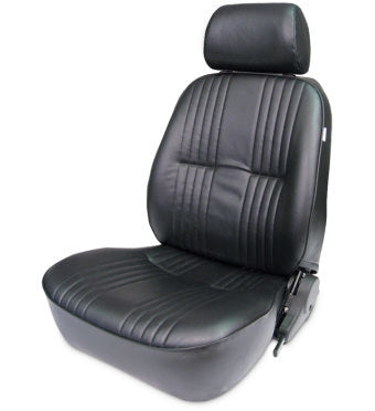 SCAT ENTERPRISES 80-1300-51L - PRO90 Recliner Seat w/ Headrest - LH Black Vnyl image