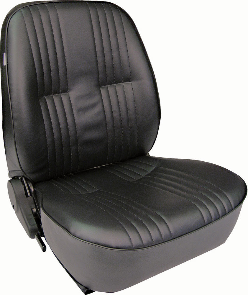 SCAT ENTERPRISES 80-1400-51R - PRO90 Low Back Recliner Seat - RH - Black Vinyl image