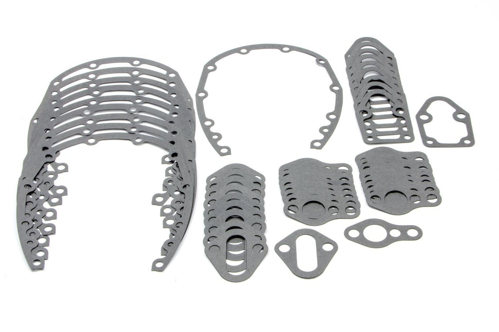 SCE GASKETS 1100-10 - SBC Timing Cover Gaskets Dyno-Pak (10) image