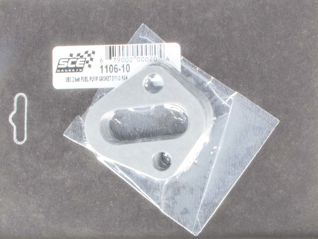 SCE GASKETS 1106-10 - SBC Fuel Pump Gaskets Dyno-Pak (10) image
