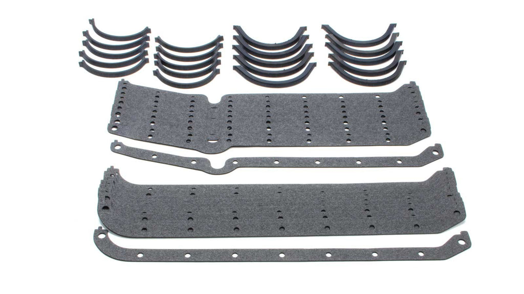 SCE GASKETS 11090-10 - SBC Oil Pan Gaskets - Dyno-Pak (10) image