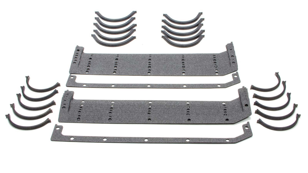 SCE GASKETS 11093-10 - SBC Oil Pan Gaskets - Dyno-Pak (10) image