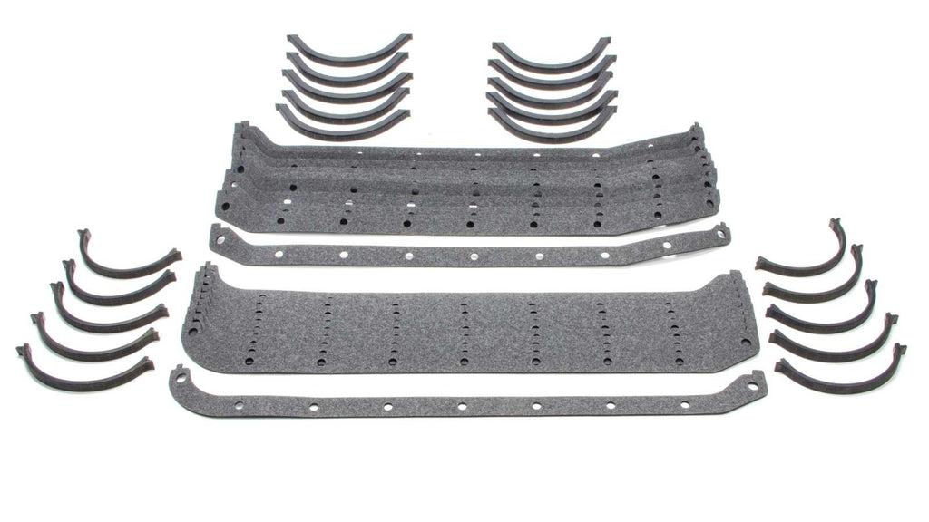 SCE GASKETS 11095-10 - SBC Oil Pan Gaskets - Dyno-Pak (10) image