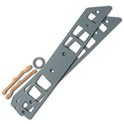 SCE GASKETS 113115 - BBC Rect Port Int Gasket W/O Upper Bolt Hole .062 image