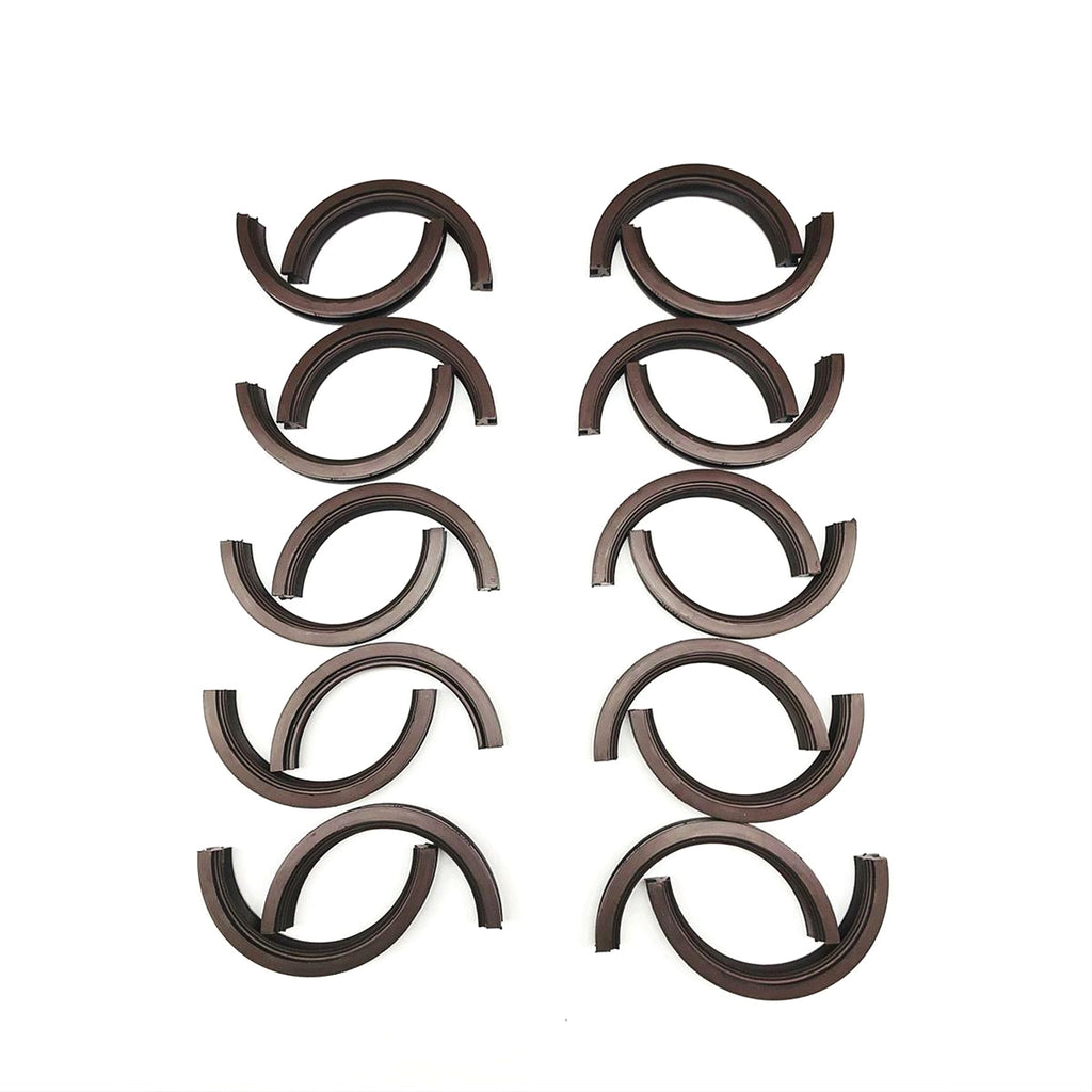 SCE GASKETS 21105-10 - SBC Rear Main Seal Dyno- Pak (10) 2-Piece Viton image