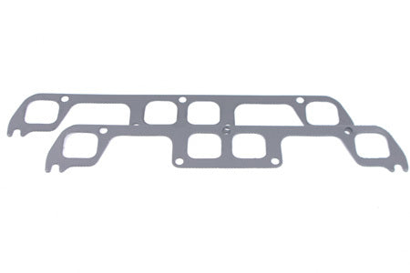 SCE GASKETS 211183 - SBC Exhaust Gasket Set w/Brodix Spread D Ports image