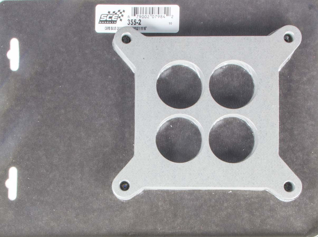 SCE GASKETS 355-2 - Carburetor Gaskets (10) Holley 4-Hole 1-11/16 image